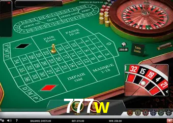 Roulette Table 777w